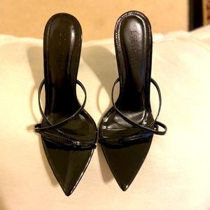 Miss Lola Black Heels 8.5 size